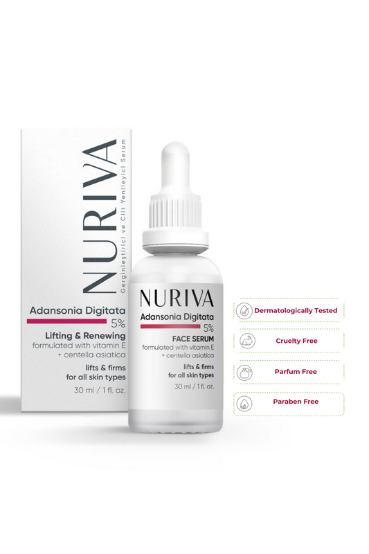Gerginleştirici ve Cilt Yenileyici Serum – Sıkılaştırıcı, Centella & E Vitamini 30 ml